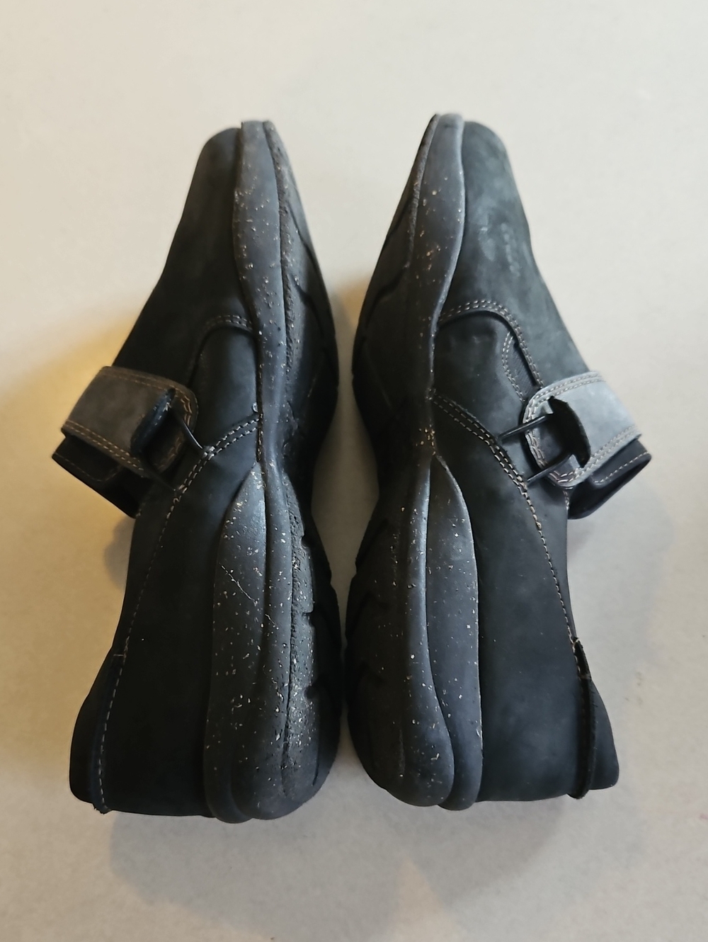 Clarks Roseville Dot Slip On Black Shoes - Picture 8 of 14